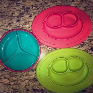 EZPZ Happy Mat + The First Years bowl